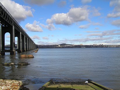 Pier of original Tay Bridge